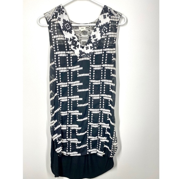 Anthro Tiny Embroidered Chaparral Tunic Tank - Picture 3 of 7